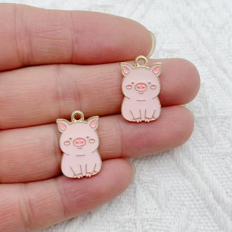 10 個漫画ペンギンパンダ DIY 韓国版キーホルダーペンダ - Jewelry Making Pendants のレビューと価格