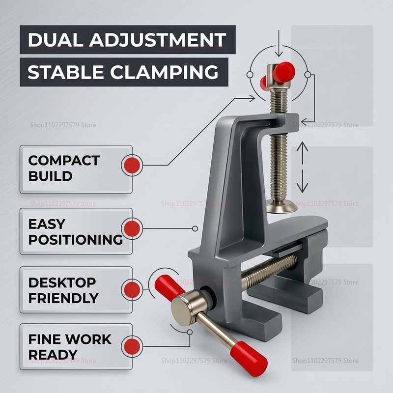 アルミ製ミニテーブルベンチバイスクランプ DIYクラフト、ジ - Jewelry Making Table のレビューと価格