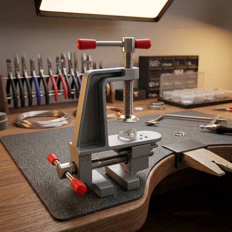 アルミ製ミニテーブルベンチバイスクランプ DIYクラフト、ジ - Jewelry Making Table のレビューと価格