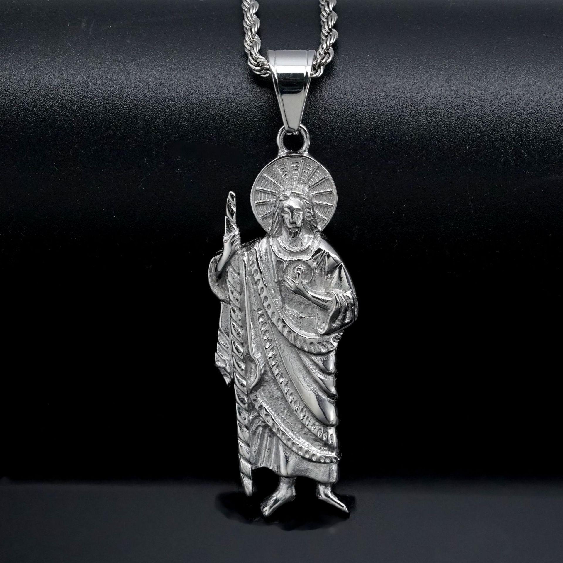 San judas tdeo-ステンレス鋼のネックレスのペン - Jewelry Making Singapore のレビューと価格