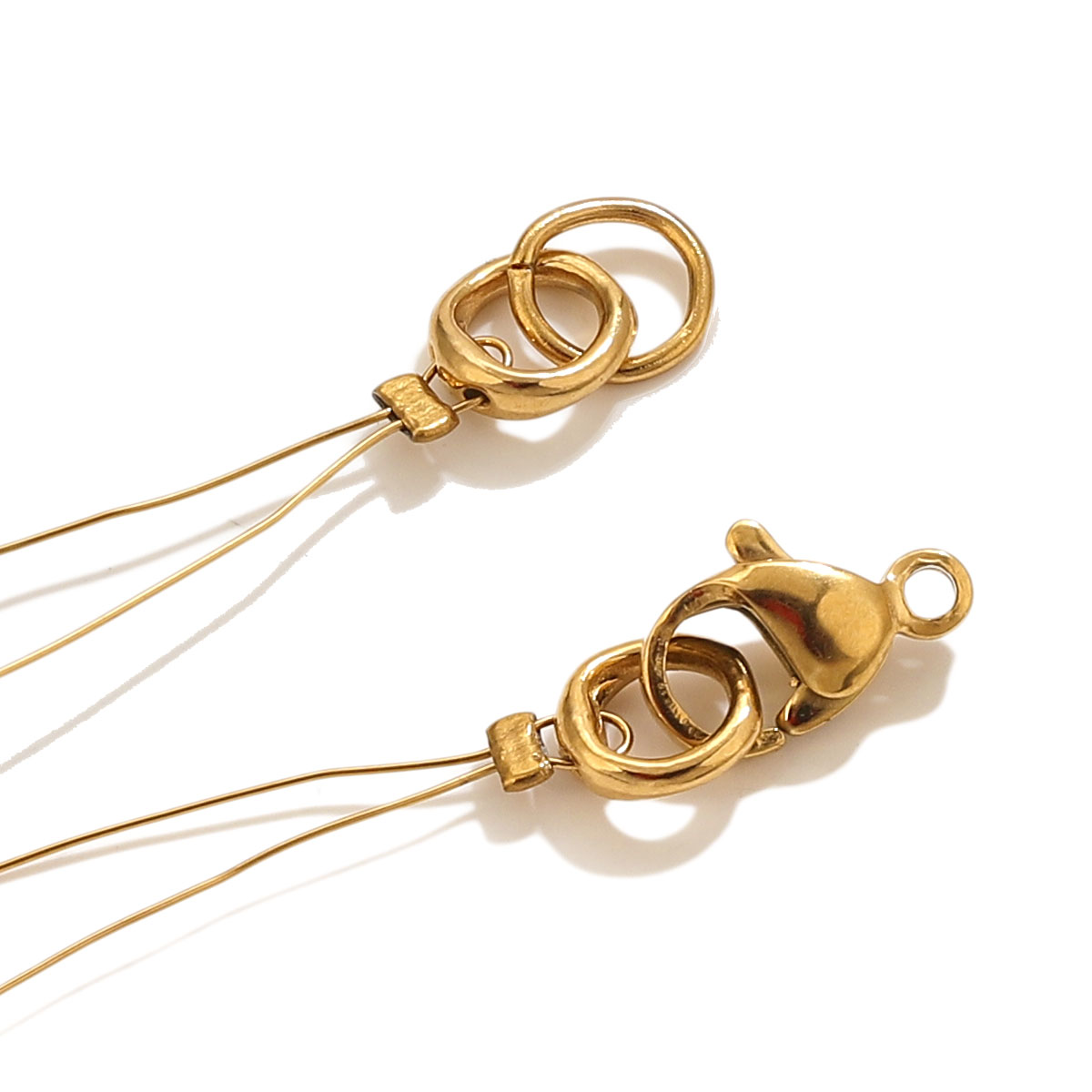 20個入り ステンレス製クラスプ エンドコネクター フック  - Jewelry Making Hobby のレビューと価格