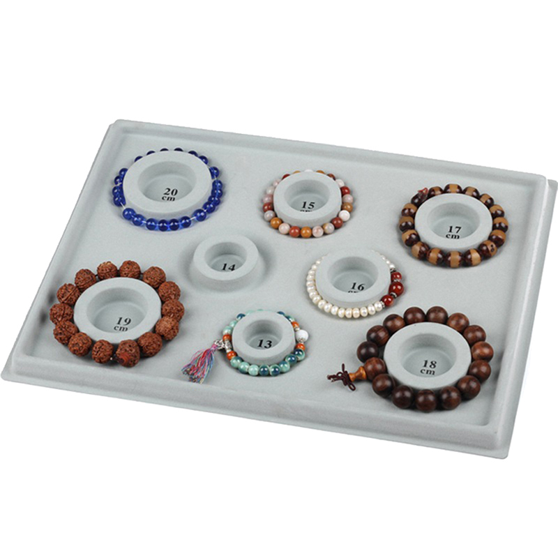 グレーのビーズのボードブレスレット,ボールの形をしたジュエリ - Jewelry Making Table のレビューと価格
