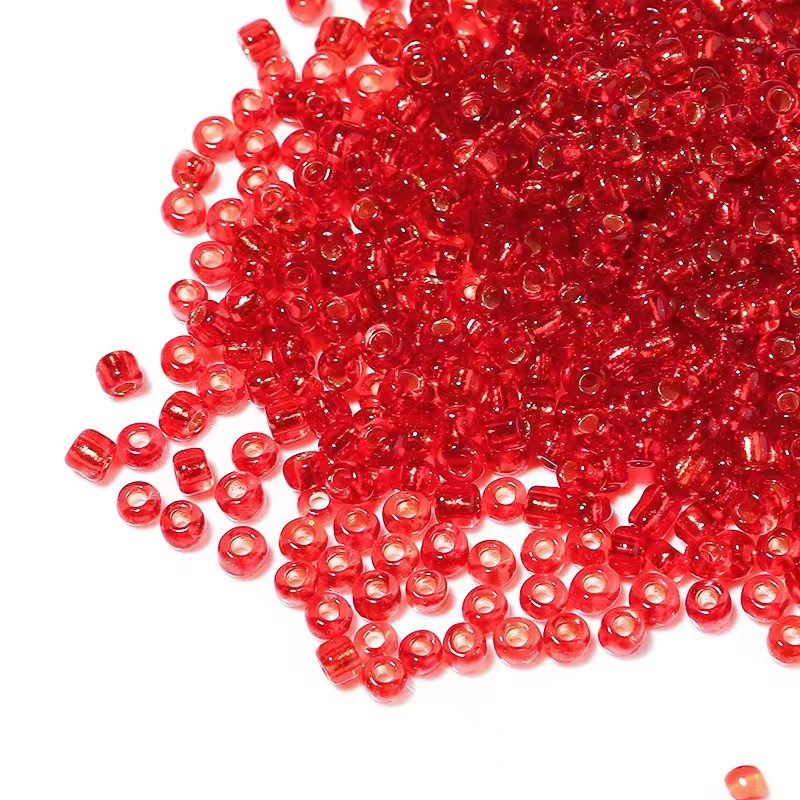 2 3 4 ミリメートル小さなガラスシードビーズジュエリーメ - Seed Bead Tube のレビューと価格