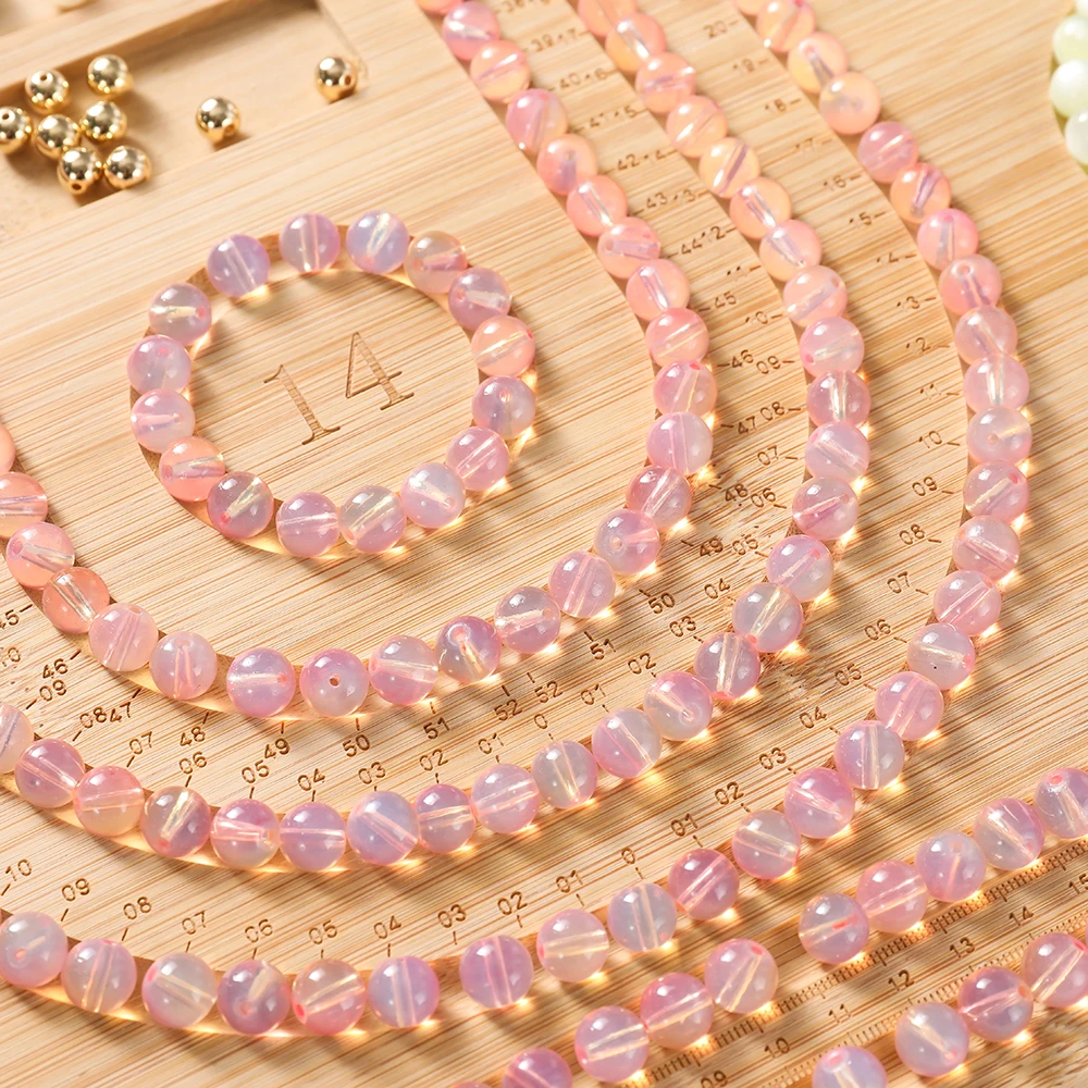 木製フロッキービーズトレイ DIY ブレスレット ネックレス - Jewelry Making Table のレビューと価格
