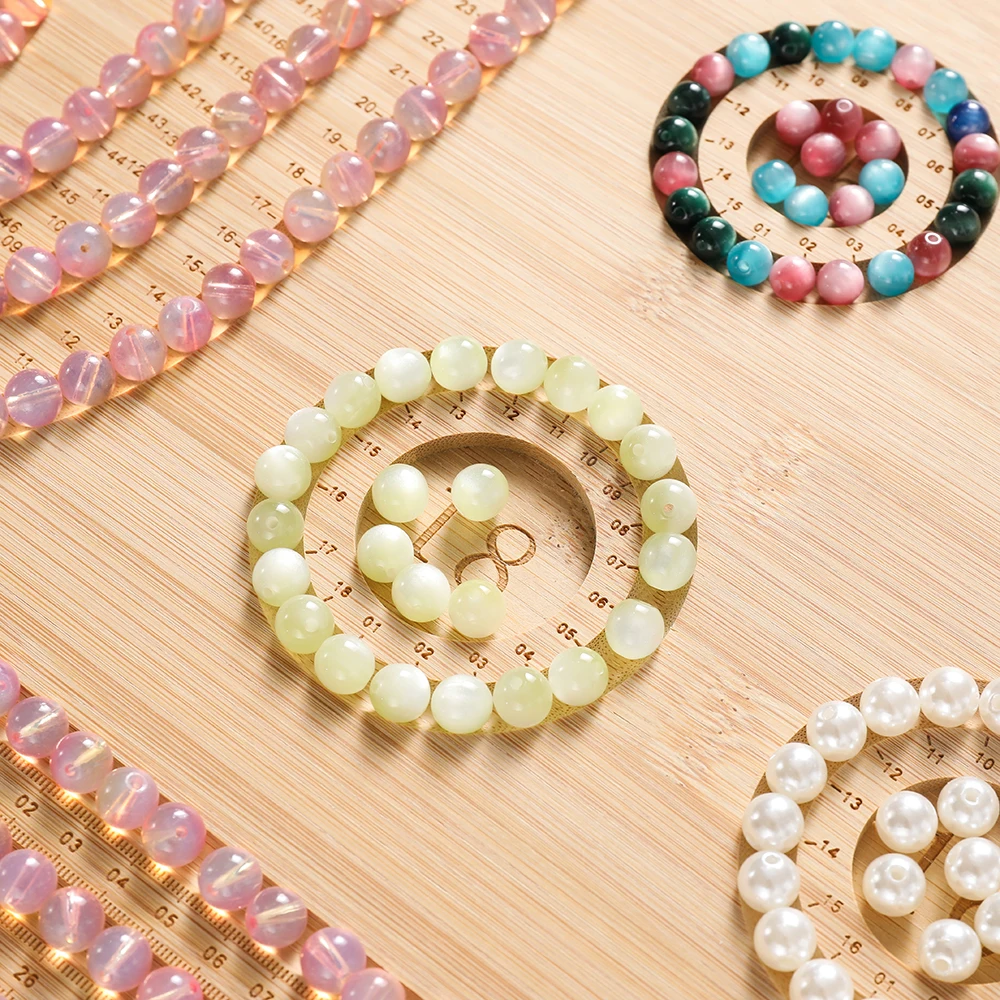 木製フロッキービーズトレイ DIY ブレスレット ネックレス - Jewelry Making Table のレビューと価格