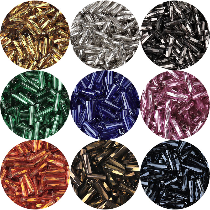 Louleur ツイストラッパチェコガラスビーズ DIY ブ - Seed Bead Tube のレビューと価格