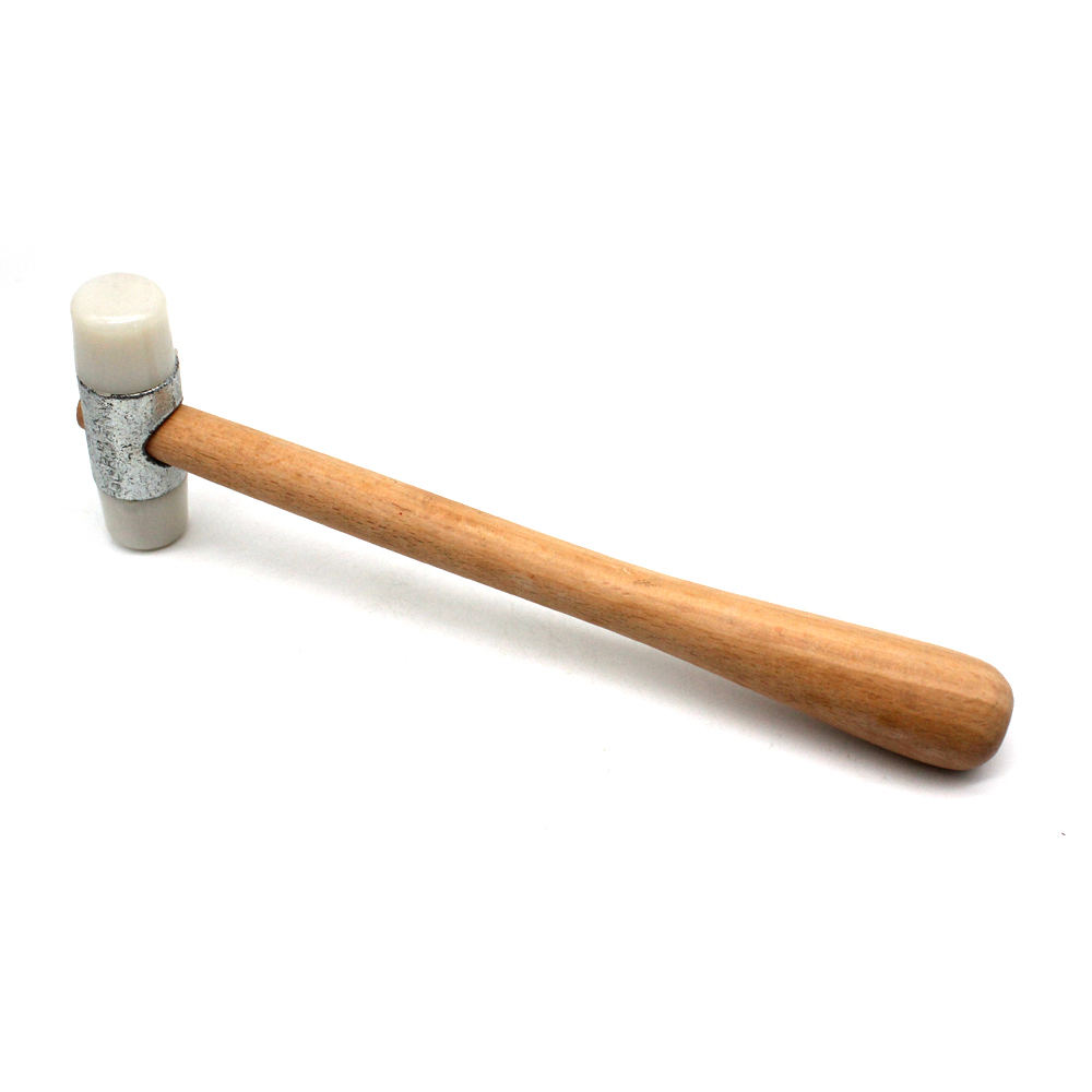 両面ナイロンマレットハンマー木製ハンドルジュエリー成形金属パ - Jewelry Making Hammer のレビューと価格
