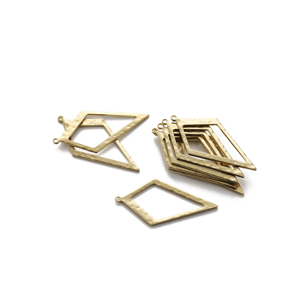 生真鍮のハンマーとダイヤモンドのチャーム,透かし彫りのペンダ - Jewelry Making Hammer のレビューと価格