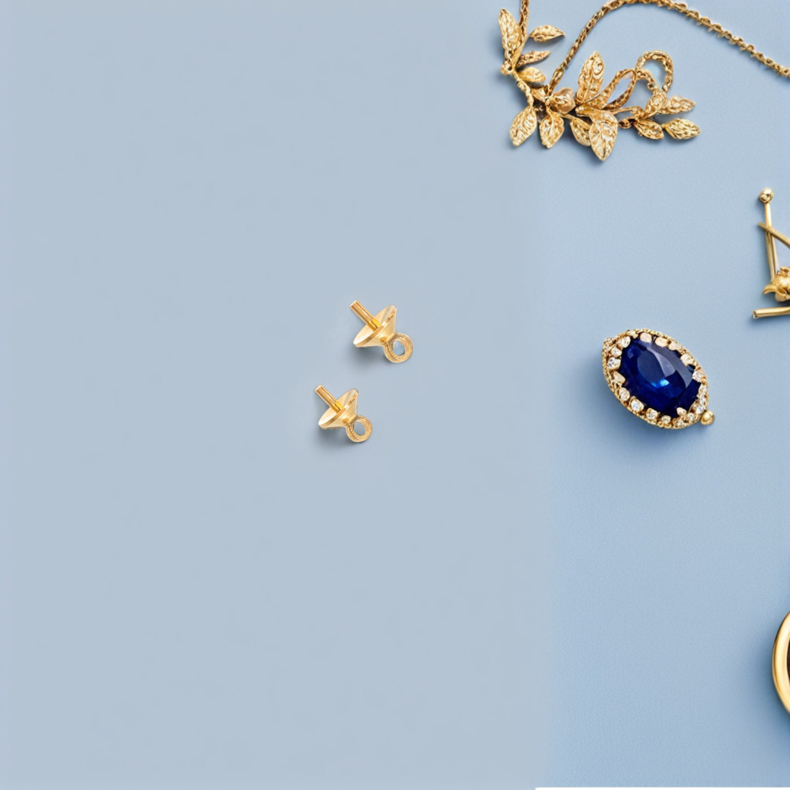100個入り銅製ハーフドリルアイピンホルダー、ジュエリー製作 - Jewelry Making Drill のレビューと価格