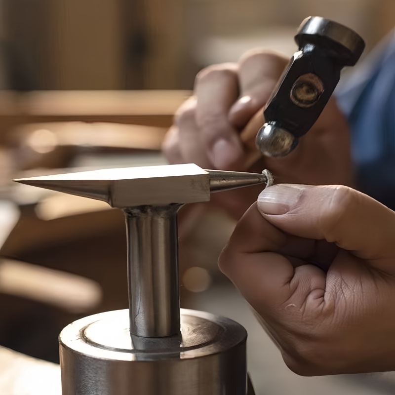 プロ用ホーンアンビルジュエリー製作ベンチブロック、金銀銅リン - Jewelry Making Hammer のレビューと価格