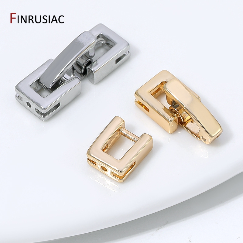 14K金メッキ長方形パールクラスプコネクター、真鍮製留め具エ - Jewelry Making Articles のレビューと価格