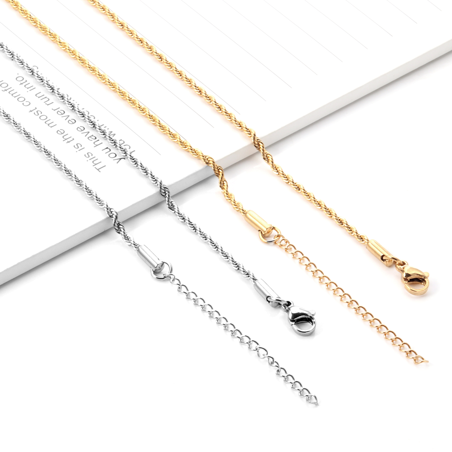10 個 2 ミリメートル 45 + 5 センチメートルロー - Jewelry Making Singapore のレビューと価格
