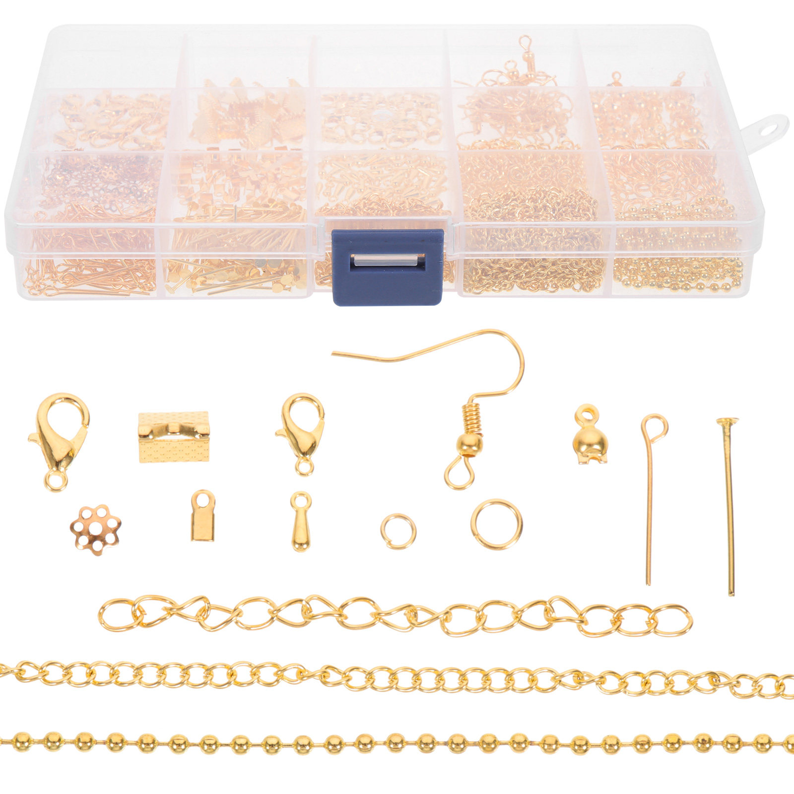 1箱ジュエリー製作キット、ジュエリー材料セット、ネックレス・ - Jewelry Making Diy Kit のレビューと価格