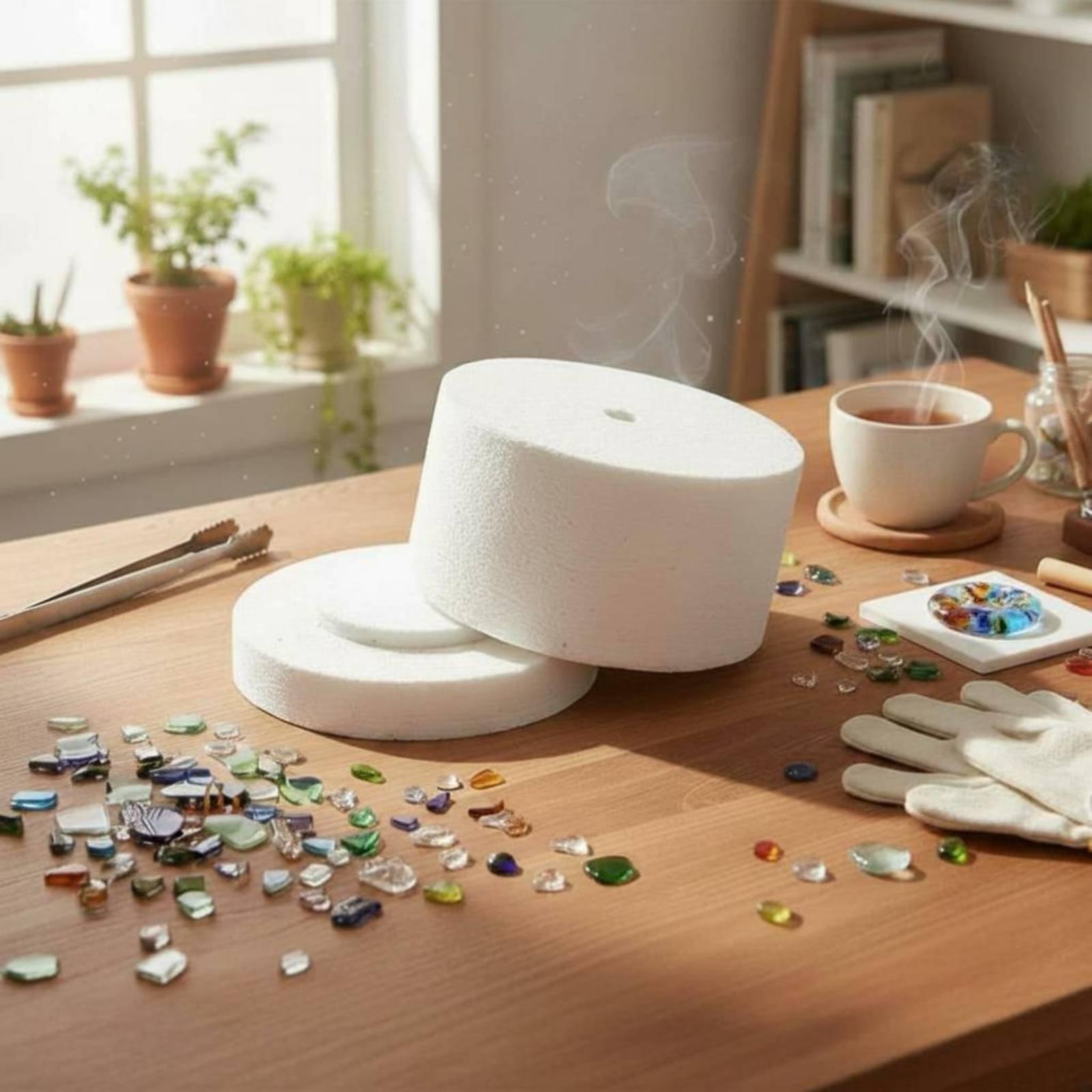 DIYアートキルン コンパクトセラミックファイバーグラス融着 - Jewelry Making At Home のレビューと価格