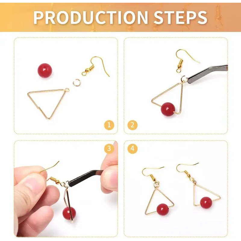 100/500 個 DIY イヤリング所見イヤリングクラスプ - Jewelry Making Parts のレビューと価格