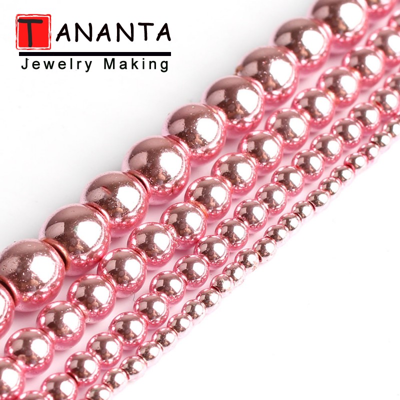天然ヘマタイトストーンビーズ,15インチ,ラウンド,天然ピン - Seed Bead Tube のレビューと価格