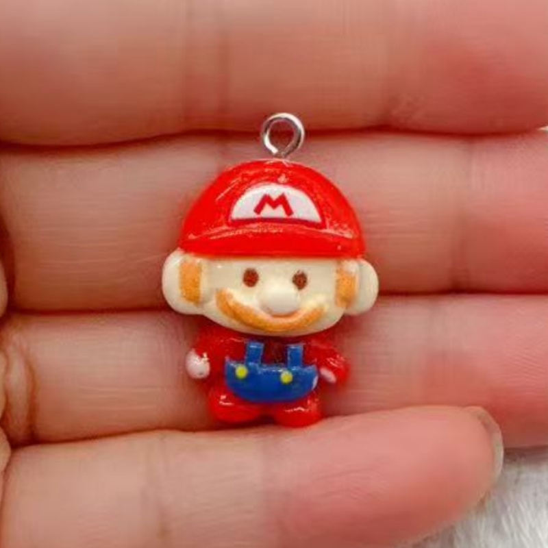 10個入り樹脂製漫画ペンダント、DIYジュエリー製作イヤリン - Jewelry Making Pendants のレビューと価格