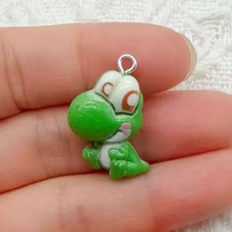 10個入り樹脂製漫画ペンダント、DIYジュエリー製作イヤリン - Jewelry Making Pendants のレビューと価格