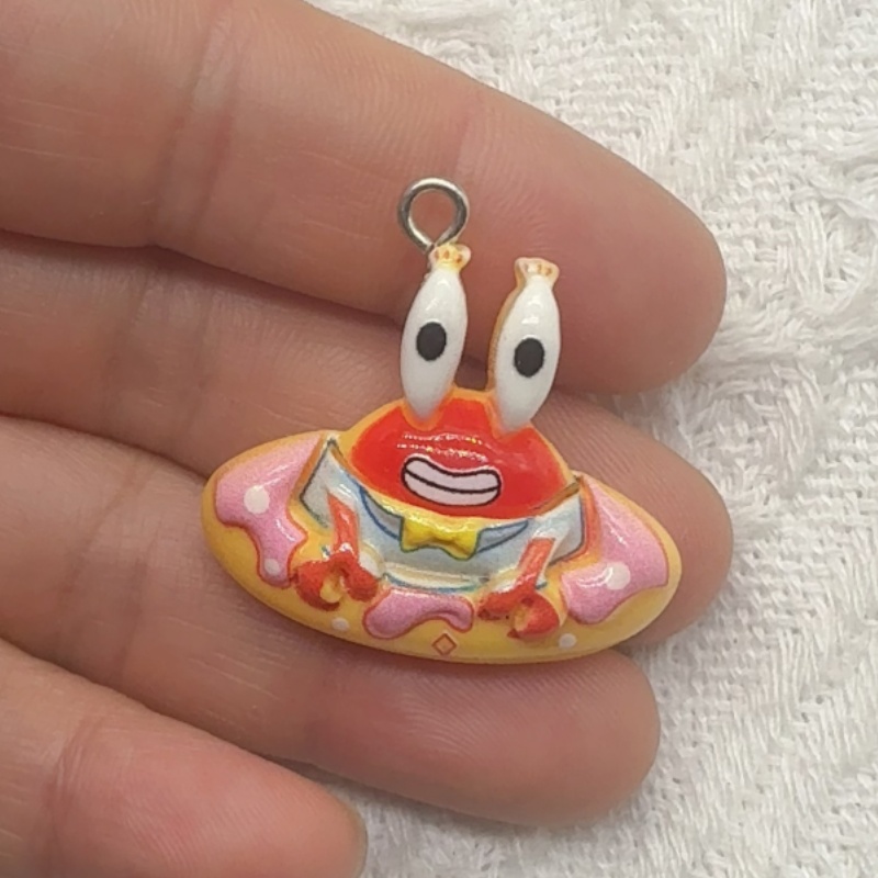 10個入り漫画風樹脂ペンダント、DIYジュエリー製作イヤリン - Jewelry Making Pendants のレビューと価格