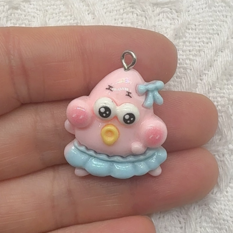 10個入り漫画風樹脂ペンダント、DIYジュエリー製作イヤリン - Jewelry Making Pendants のレビューと価格