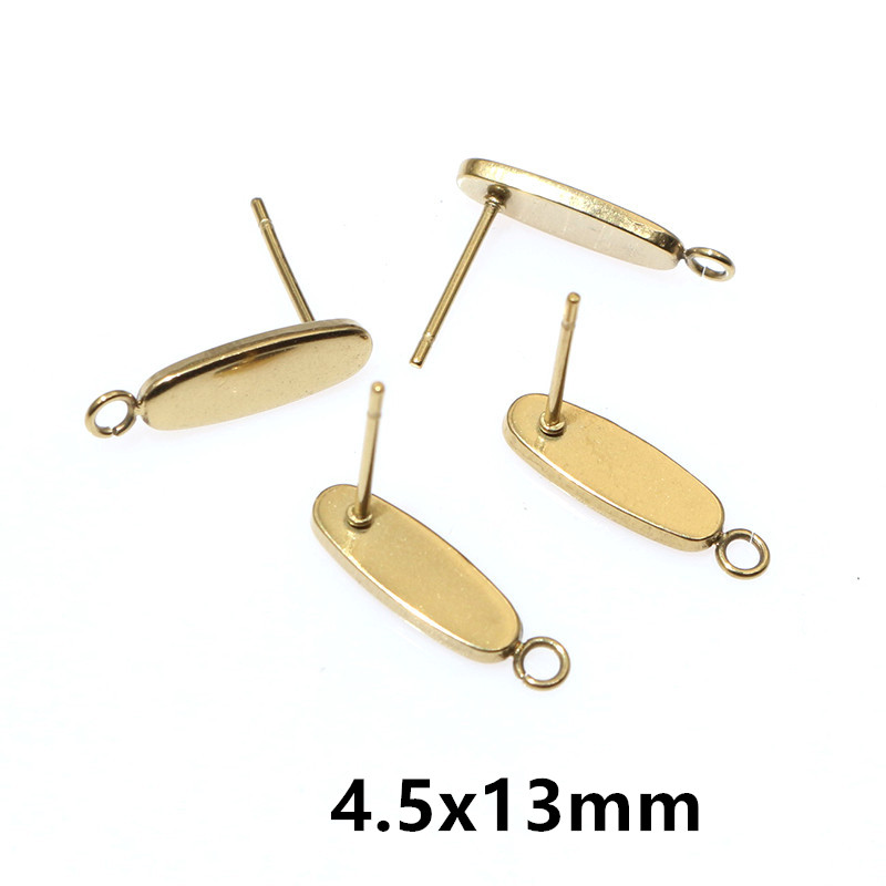 20個ステンレス鋼クラフトイヤリングスタッド幾何学的多角形イ - Jewelry Making Hobby のレビューと価格