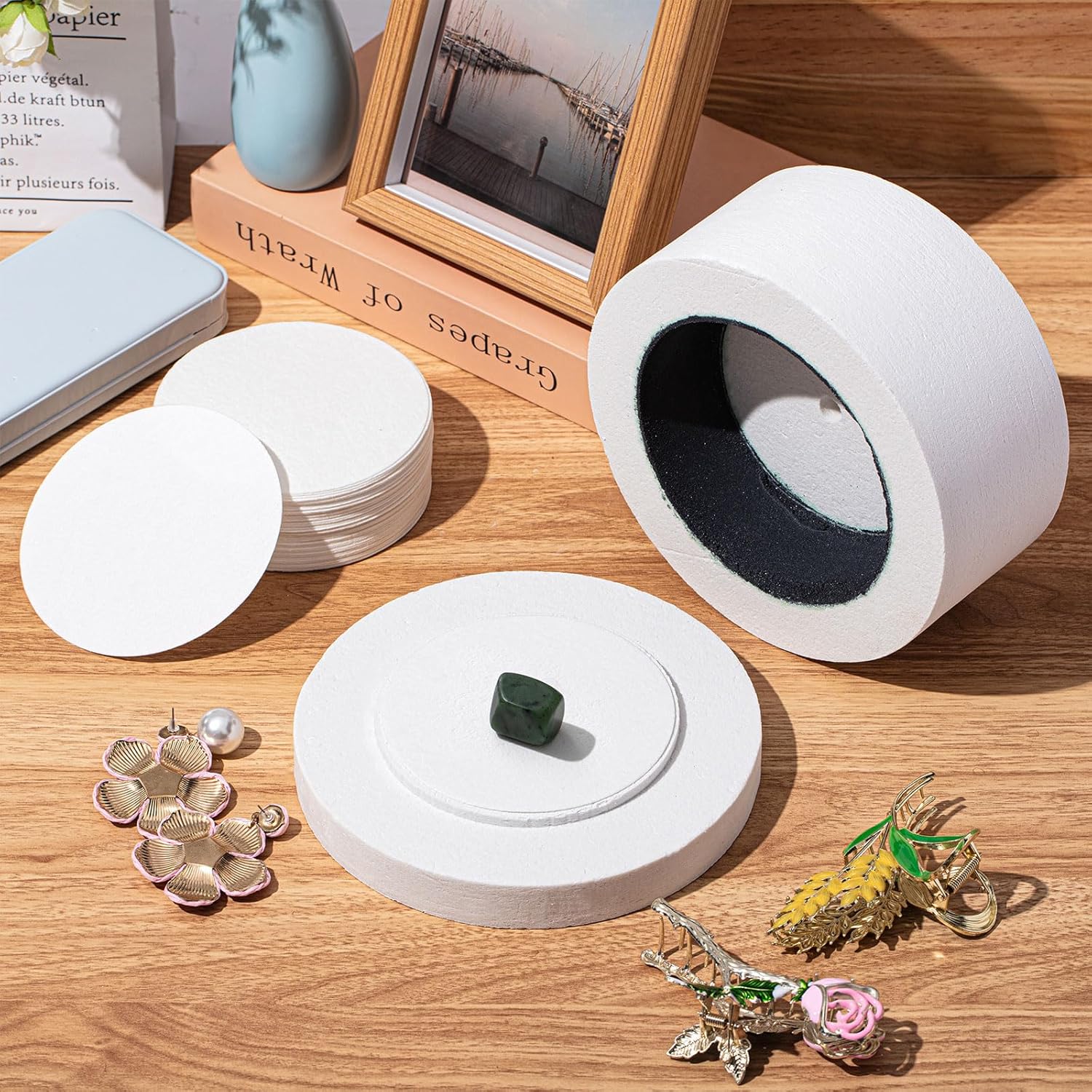 9個入り大型マイクロ波炉（ガラス融着用）、ガラスシート付きD - Jewelry Making At Home のレビューと価格