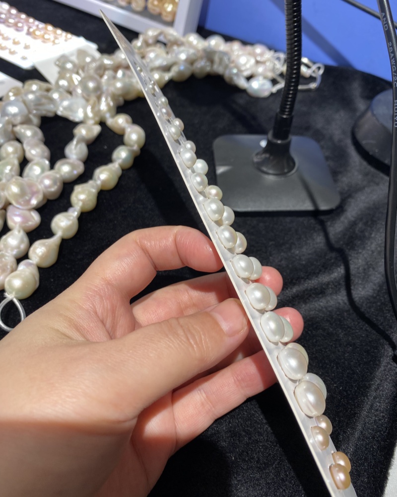 4A 3A グレード ホワイト ルース ナチュラル パール  - Jewelry Making Drill のレビューと価格